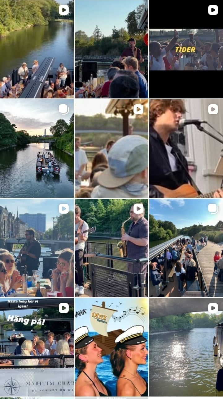 People enjoying a boat tour
